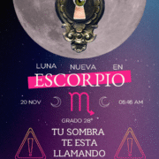 Luna Nueva en Escorpio